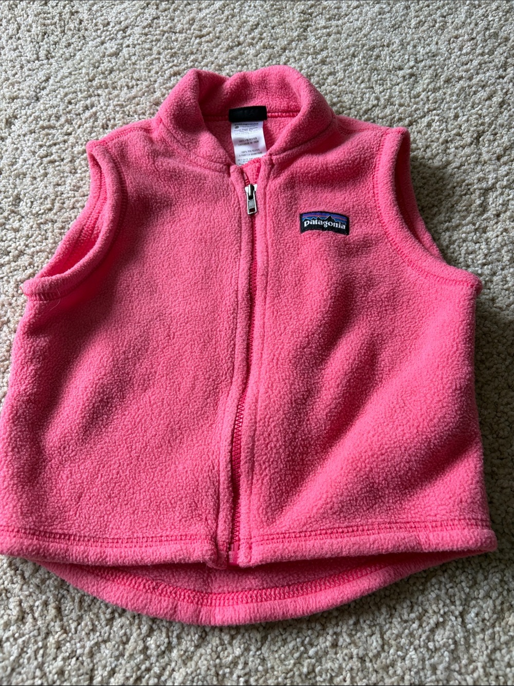 Patagonia pink vest